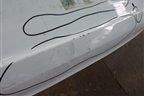 Бампер задний (под парктроник) (1P0807421D) для Seat Leon с 2005-2013г