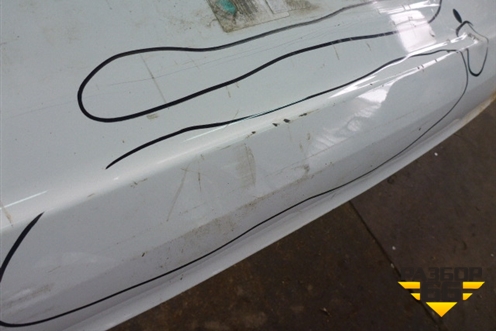 Бампер задний (под парктроник) (1P0807421D) для Seat Leon с 2005-2013г