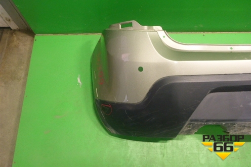 Бампер задний (StepWay под парктроник) (8200911893) для Renault Sandero с 2009-2014г