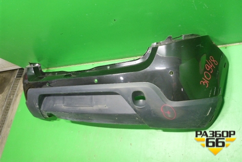 Бампер задний (StepWay под парктроник) (8200735456) для Renault Sandero с 2009-2014г