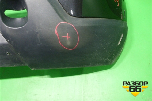 Бампер задний (StepWay под парктроник) (8200735456) для Renault Sandero с 2009-2014г