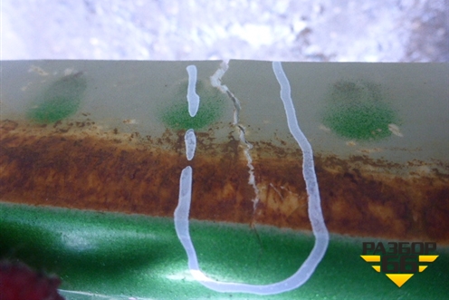 Бампер передний для Shacman (shaanxi) F2000 с 1998-2006г (Ф2000)