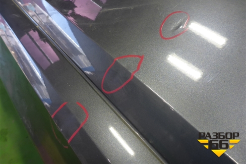 Бампер задний (до 2015г под парктроник) (51127256930) для BMW 3-серия F30/F31 с 2011г