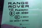 Стекло двери задней левой форточка (2014г пакет) для Land Rover Range Rover 4 с 2013-2022г