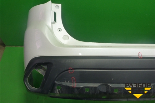 Бампер задний (после 2015г под накладку) (5410C9962Z) для Mitsubishi Outlander с 2012-2024г (Аутлендер)