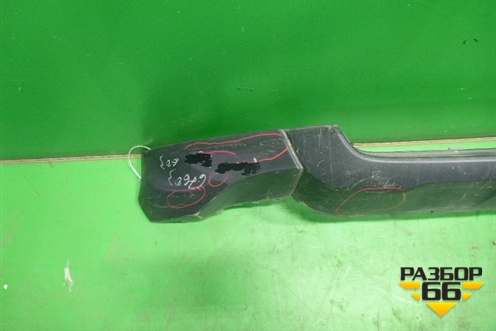 Юбка переднего бампера (CN1517D957) для Ford EcoSport с 2014г