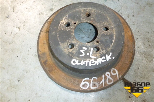 Диск тормозной задний для Subaru Legacy Outback (BP9) с 2003-2009г