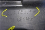 Накладка двери задней левой (до 2014г не крашеная новая) (8U0853969) для Audi Q3 с 2011-2018г