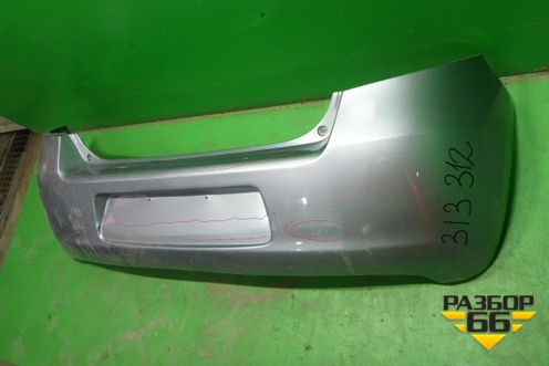 Бампер задний для Toyota Yaris с 2005-2011г