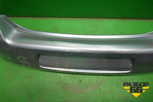 Бампер задний для Toyota Yaris с 2005-2011г