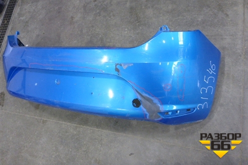 Бампер задний (без юбки) (5F0807421) для Seat Leon с 2013г