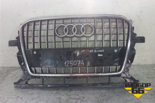 Решетка радиатора (после 2012г под парктроник) (8R0853651) для Audi Q5 c 2008-2017г