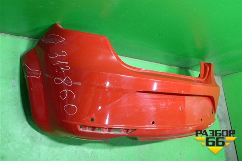 Бампер задний (под парктроник) (1P0807421D) для Seat Leon с 2005-2013г