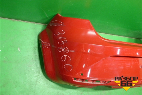 Бампер задний (под парктроник) (1P0807421D) для Seat Leon с 2005-2013г