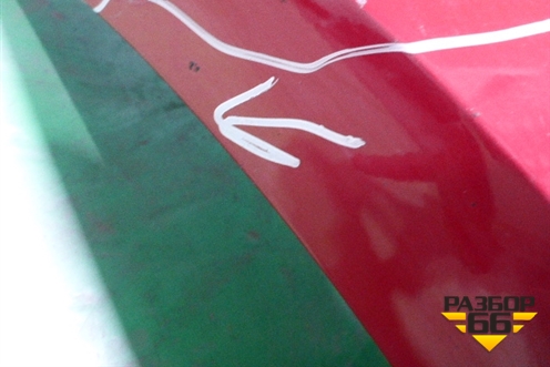 Бампер задний (под парктроник) (1P0807421D) для Seat Leon с 2005-2013г