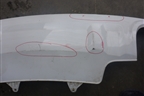 Юбка заднего бампера (до 2012г под парктроник) (8R0807521) для Audi Q5 c 2008-2017г