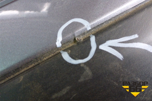 Бампер задний (85022JD00H) для Nissan Qashqai (J10E) с 2006-2013г