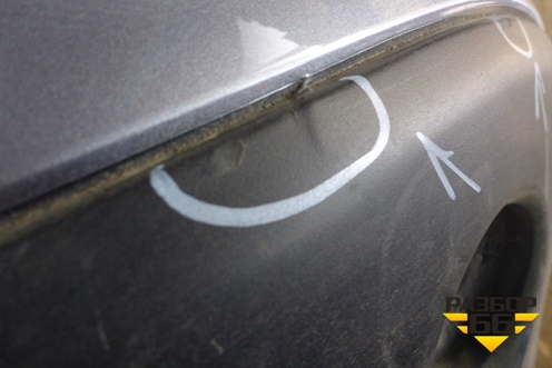 Бампер задний (85022JD00H) для Nissan Qashqai (J10E) с 2006-2013г