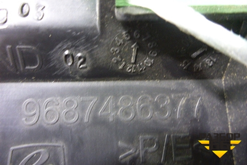 Обшивка стойки задняя нижняя левая (9687486377) для Citroen C4 с 2010-2022г