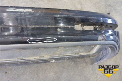 Бампер задний (после 2009г под парктроник) (4L0807511G) для Audi Q7 c 2005-2015г