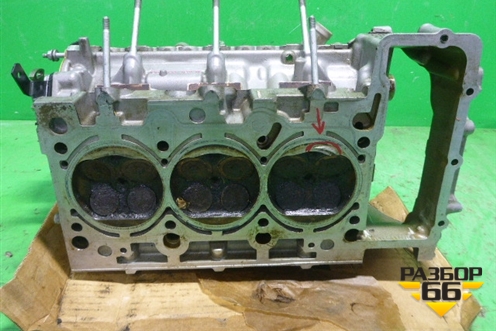 Головка блока цилиндров (3.0л TFSI левая в сборе) (06E103404M) для Volkswagen Touareg c 2002-2010г