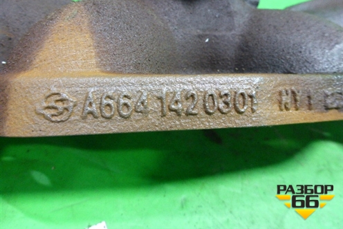 Коллектор выпускной (2.0л D20D TDI) (A6641420301) для Ssang Yong Kyron с 2005г
