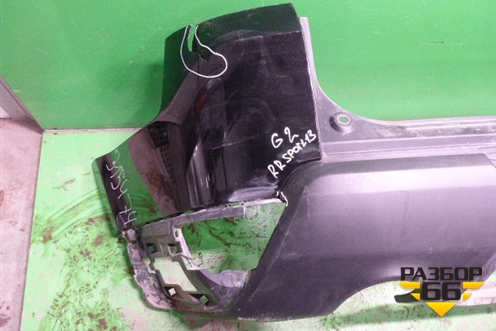 Бампер задний (под парктроник) (DK6217926AAW) для Land Rover Range Rover Sport с 2013-2022г