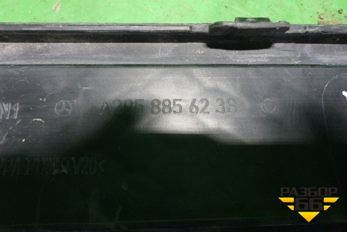Накладка заднего бампера (под парктроник) (A2058856238) для Mercedes Benz C-Klass W205 с 2014г