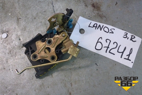 Замок двери задней правой (96348309) для Chevrolet Lanos с 2004г