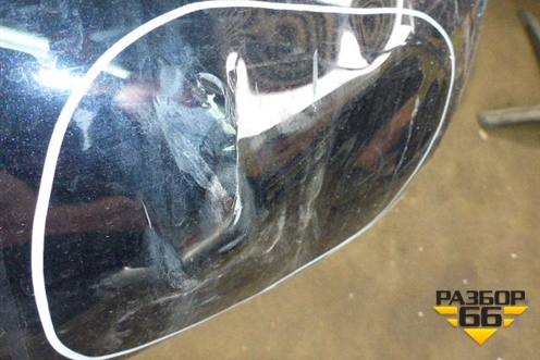 Бампер задний (до 2015г под парктроник) (5215960260) для Toyota Land Cruiser (200) с 2008г