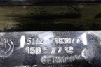 Бампер задний (без юбки под парктроник) (51127183877) для BMW 7 серия F01/F02 с 2008г