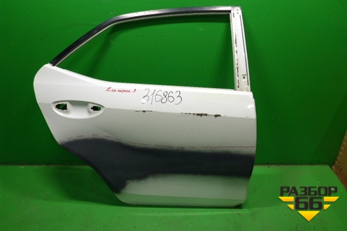 Дверь задняя правая (6700302410) для Toyota Corolla (E18) с 2012-2019г