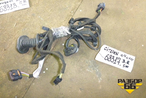 Проводка двери задней правой (хетчбэк) для Citroen C4 с 2010-2022г
