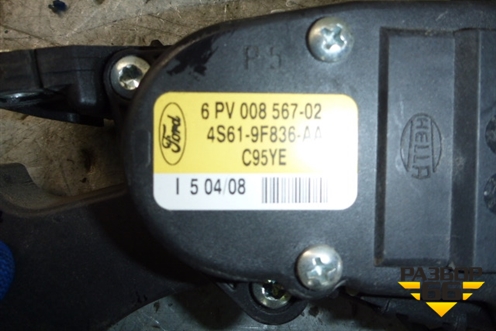Педаль газа электронная (АКПП1.6л) для Ford Fiesta с 2001-2008г