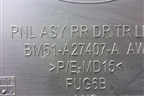 Обшивка двери задней левой под механику (хетчбэк) (BM51A27407A) для Ford Focus 3 с 2011г