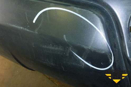 Бампер задний (85022JD00H) для Nissan Qashqai (J10E) с 2006-2013г