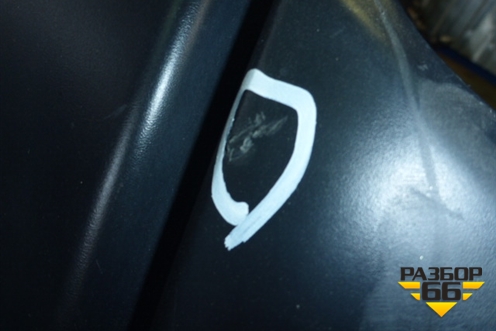 Бампер задний (85022JD00H) для Nissan Qashqai (J10E) с 2006-2013г