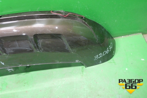 Юбка заднего бампера (после 2012г под парктроник) (8R0807521AS) для Audi Q5 c 2008-2017г