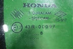 Стекло двери задней правой форточка (2008г) для Honda Civic 4D с 2006-2012г