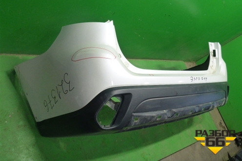 Бампер задний (после 2015г под накладки) (6410C996ZZ) для Mitsubishi Outlander с 2012-2024г (Аутлендер)