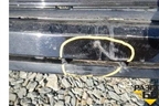 Бампер задний без нижней части для Volkswagen Touareg c 2002-2010г