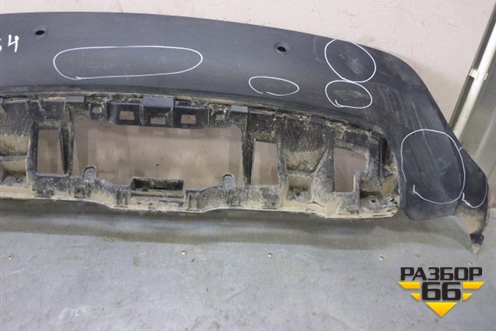 Юбка заднего бампера (под парктроник) (51127183146) для BMW X6 E71 с 2008-2014г