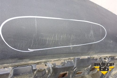 Юбка заднего бампера (под парктроник) (51127183146) для BMW X6 E71 с 2008-2014г