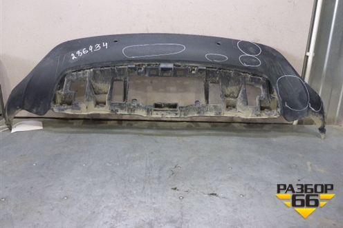 Юбка заднего бампера (под парктроник) (51127183146) для BMW X6 E71 с 2008-2014г
