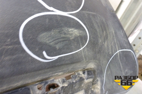Юбка заднего бампера (под парктроник) (51127183146) для BMW X6 E71 с 2008-2014г