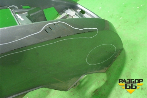Бампер передний (после 2014г под парктроник и омыватели) (4G0807437T) для Audi A6 (C7) с 2011-2018г