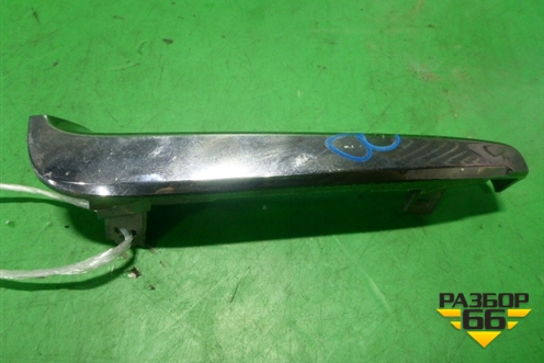 Накладка на решетку радиатора (левая хром) (531260E080) для Toyota Highlander с 2013-2021г