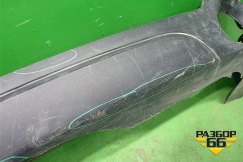 Юбка заднего бампера (51127303441) для BMW X5 F15 с 2013г