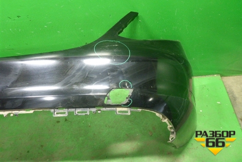 Бампер задний (под парктроник) (A2058850138) для Mercedes Benz C-Klass W205 с 2014г