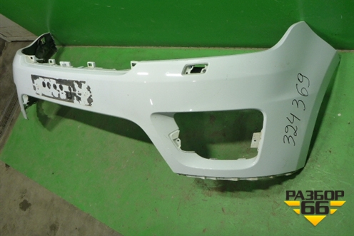 Бампер передний (под омыватели) (DK6217F003AAW) для Land Rover Range Rover Sport с 2013-2022г